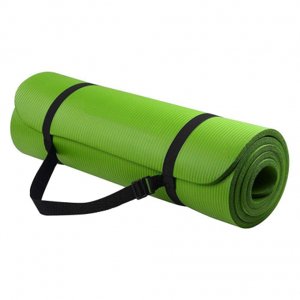 MG Gymnastic Yoga Premium protiskluzová podložka na cvičení + obal, zelená (WNSP-GREE)