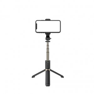 MG Bluetooth Selfie tyč se stativem, černá (WSSTK-01-BK)