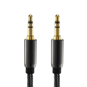 MG audio kabel 3.5mm mini jack M/M 2m, černý