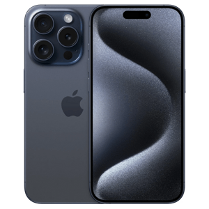 iPhone 15 Pro 128GB Modrý Titan eSIM - (A+)