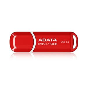 ADATA USB UV150 64GB (USB 3.0) barva Red AUV150-64G-RRD