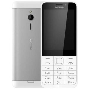 Nokia 230 Dual SIM barva Stříbrná