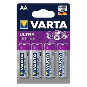 Varta Ultra Lithium AA Baterie 4ks 6106301404