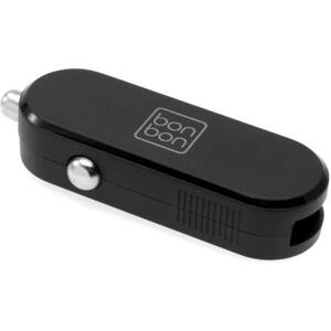 Autonabíječka Bonbon s USB výstupem, 10W, černá BON-CC