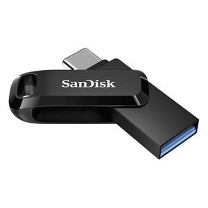 SanDisk Ultra Dual Drive Go/64GB/150MBps/USB 3.1/USB-A + USB-C/Černá SDDDC3-064G-G46