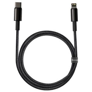 Baseus CATLWJ-A01 Tungsten Gold Fast Charge Kabel USB-C to Lightning  20W 2m Black CATLWJ-A01