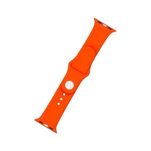 FIXED Silicone Strap Set for Apple Watch 42/44/45 mm, apricot FIXSST-434-AP