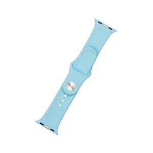 FIXED Silicone Strap Set for Apple Watch 38/40/41 mm, turquoise FIXSST-436-TU