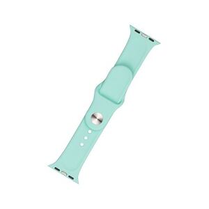 FIXED Silicone Strap Set for Apple Watch 38/40/41 mm, deep green FIXSST-436-DEGR