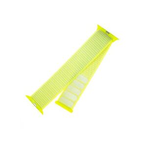 FIXED Nylon Strap for Apple Watch 42/44/45mm, lime FIXNST-434-LI