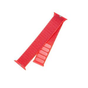 FIXED Nylon Strap for Apple Watch 38/40/41 mm, dark pink FIXNST-436-DPI