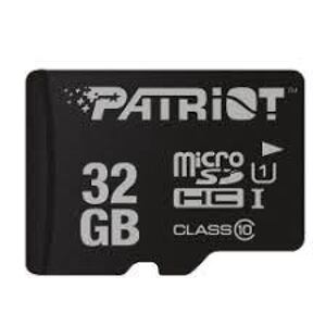 Patriot/micro SDHC/32GB/80MBps/UHS-I U1 / Class 10 PSF32GMDC10