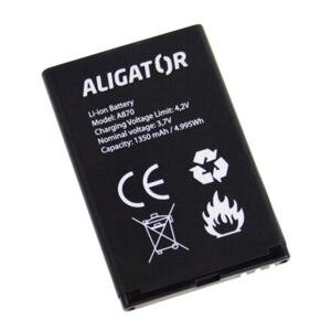 Baterie ALIGATOR A800/A850/A870/A440/D920, Li-Ion 1450 mAh, originální A870BAL