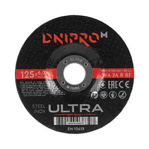 Brusný kotouč ULTRA 125x6,0 22,2 mm Dnipro-M