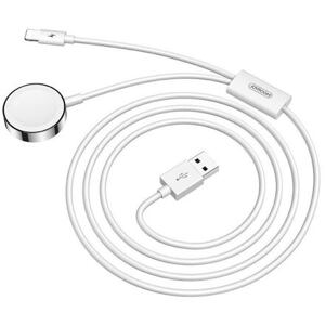 Joyroom S-IW002S Ben Series Apple Watch Magnetic 2in1 Charging Cable 1.5m White