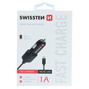 SWISSTEN CAR CHARGER MICRO USB 1A POWER 20111100