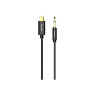 Baseus audio kabel Yiven z USB-C na Jack 3,5mm černý 6953156262553