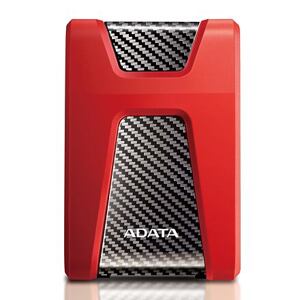 ADATA HD650/1TB/HDD/Externí/2.5''/Červená/3R AHD650-1TU31-CRD