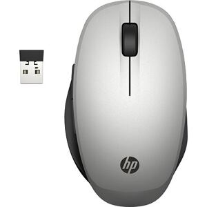 HP wireless mouse/dual-mode/silver 6CR72AA#ABB