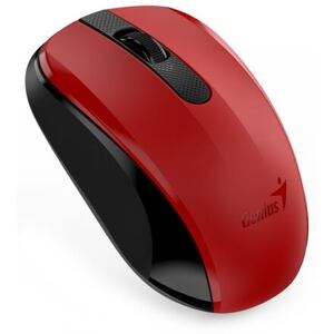 Genius NX-8008s/Kancelářská/Optická/Bezdrátová USB/Červená 31030028401