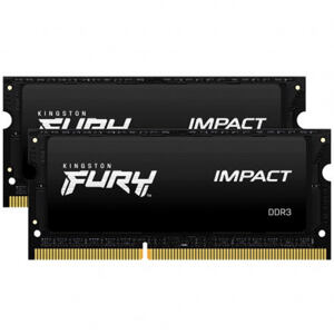 Kingston FURY Impact/SO-DIMM DDR3L/8GB/1866MHz/CL11/2x4GB/Black KF318LS11IBK2/8