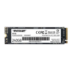 PATRIOT P310/240GB/SSD/M.2 NVMe/3R P310P240GM28