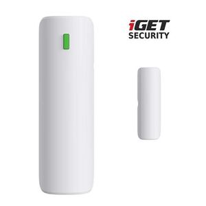 iGET SECURITY EP4 - bezdrátový magnetický senzor pro dveře/okna pro alarm M5, výdrž batt. až 5 let EP4