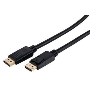 Kabel C-TECH DisplayPort 1.2, 4K@60Hz, M/M, 1m CB-DP12-1