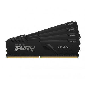 Kingston FURY Beast/DDR4/128GB/3200MHz/CL16/4x32GB/Black KF432C16BBK4/128