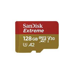 SanDisk Extreme/micro SDXC/128GB/190MBps/UHS-I U3 / Class 10/+ Adaptér SDSQXAA-128G-GN6AA