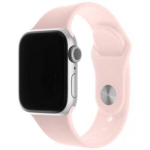 FIXED Silicone Strap Set for Apple Watch 42/44/45 mm, pink FIXSST-434-PI