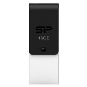 USB Disk 16GB SILICON POWER OTG MOBILE X21 black SP016GBUF2X21V1K