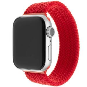 FIXED Elastic Nylon Strap for Apple Watch 38/40/41mm, size S, red FIXENST-436-S-RD