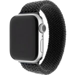 FIXED Elastic Nylon Strap for Apple Watch 38/40/41mm, size XL, black FIXENST-436-XL-BK