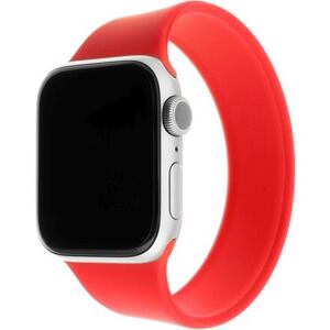 FIXED Elastic Silicone Strap for Apple Watch 38/40/41mm, size L, red FIXESST-436-L-RD