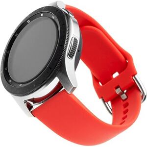 FIXED Silicone Strap for Smartwatch 22mm wide, red FIXSST-22MM-RD