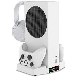 iPega XBS011 Multifunkční Nabíjecí Stojan s Chlazením pro Xbox Series S PG-XBS011