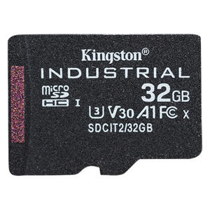 Kingston Industrial/micro SDHC/32GB/100MBps/UHS-I U3 / Class 10 SDCIT2/32GBSP