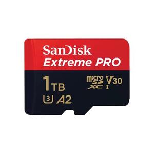 SanDisk Extreme PRO/micro SDXC/1TB/200MBps/UHS-I U3 / Class 10/+ Adaptér SDSQXCD-1T00-GN6MA