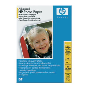 HP Advanced Glossy Photo Paper, A4, 25ks, 250g/m2