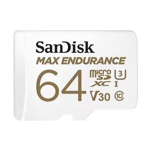 SanDisk Max Endurance/micro SDXC/64GB/100MBps/UHS-I U3 / Class 10/+ Adaptér SDSQQVR-064G-GN6IA