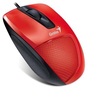 GENIUS myš DX-150X, drátová, 1000 dpi, USB, červená 31010231104