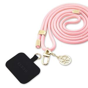 Guess Crossbody Popruh Cord 4G Charm Gold/Pink GUOUCNMG4EP