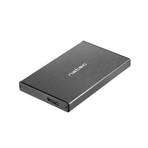 Externí box pro HDD 2,5'' USB 3.0 Natec Rhino Go, černý, hliníkové tělo NKZ-0941