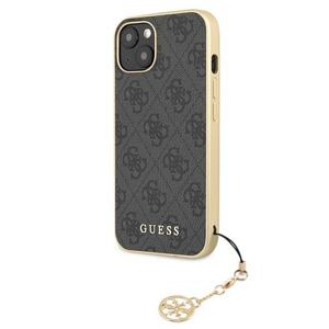 Guess 4G Charms Zadní Kryt pro iPhone 13 Grey GUHCP13MGF4GGR