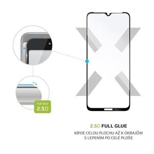 FIXED Full Cover 2,5D Tempered Glass for Nokia 1.4, black FIXGFA-684-BK