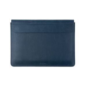 FIXED Oxford leather case for Apple MacBook Air 15" (2023) M2, blue FIXOX2-AIR15-BL