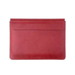 FIXED Oxford leather case for Apple MacBook Air 15" (2023) M2, red FIXOX2-AIR15-RD