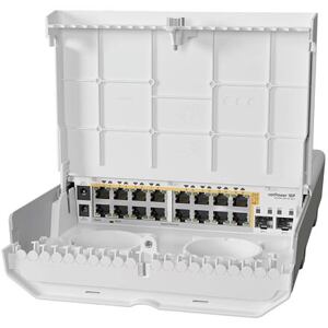 MikroTik CRS318-16P-2S+OUT - netPower 16P PoE CRS318-16P-2S+OUT