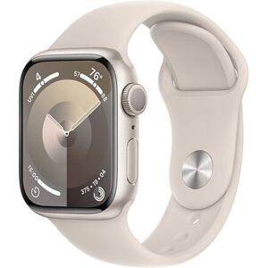 Apple Watch Series 9 GPS 41mm M/L barva Starlight Aluminium Case / Sport Band Starlight MR8U3QC/A